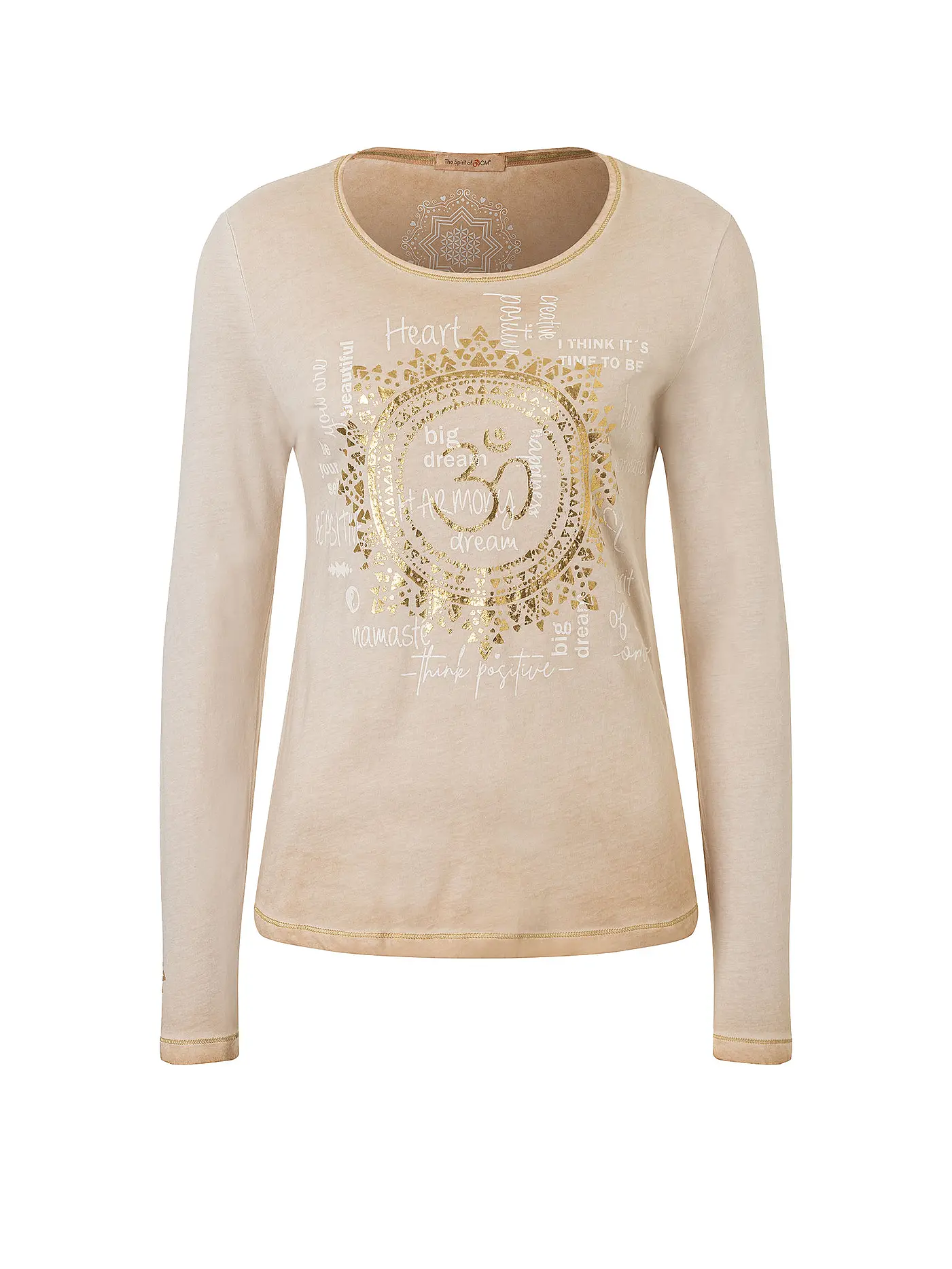 THE SPIRIT OF OM | Damen Yogashirt OM Mandala | 